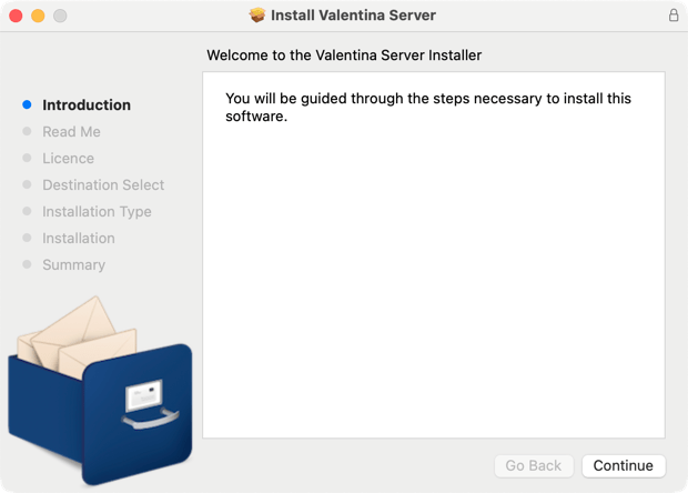 Install Valentina Server